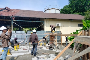 Pembangunan Pabrik di Sicanang 